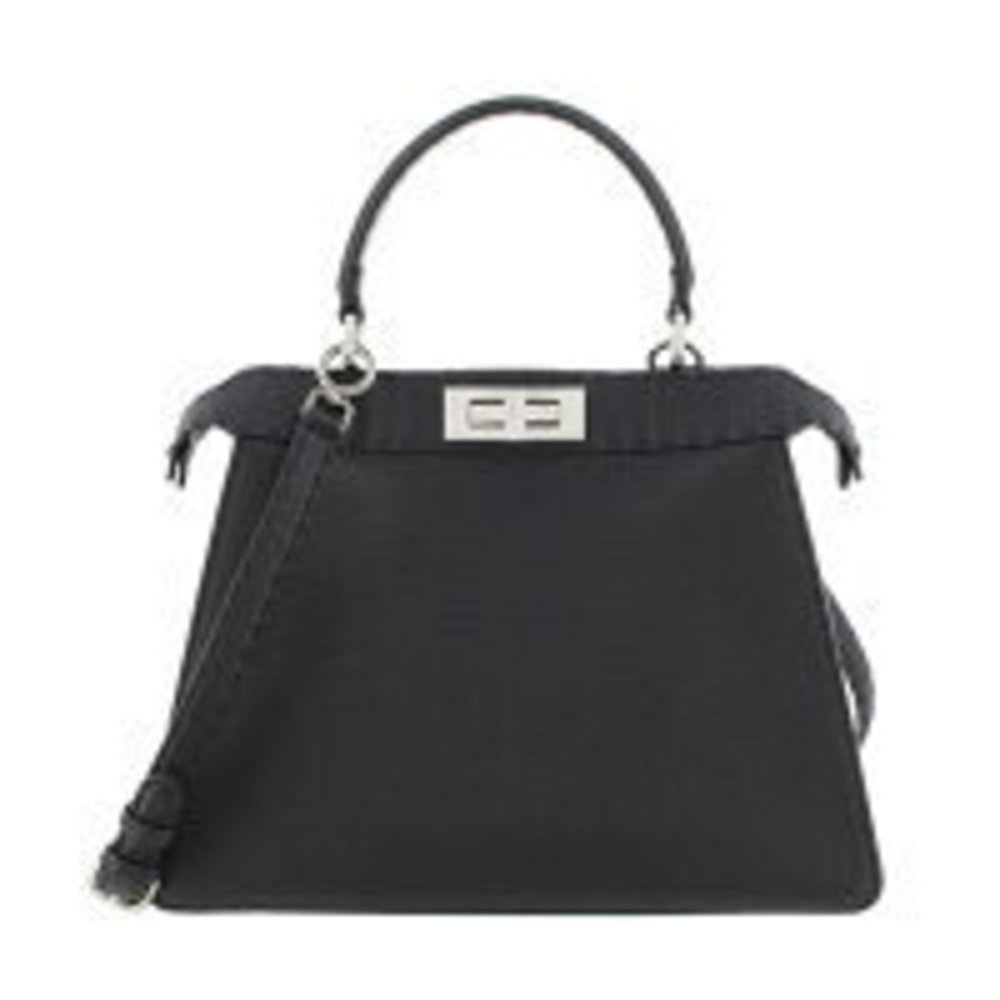 Fendi Peekaboo I See U Bag Black